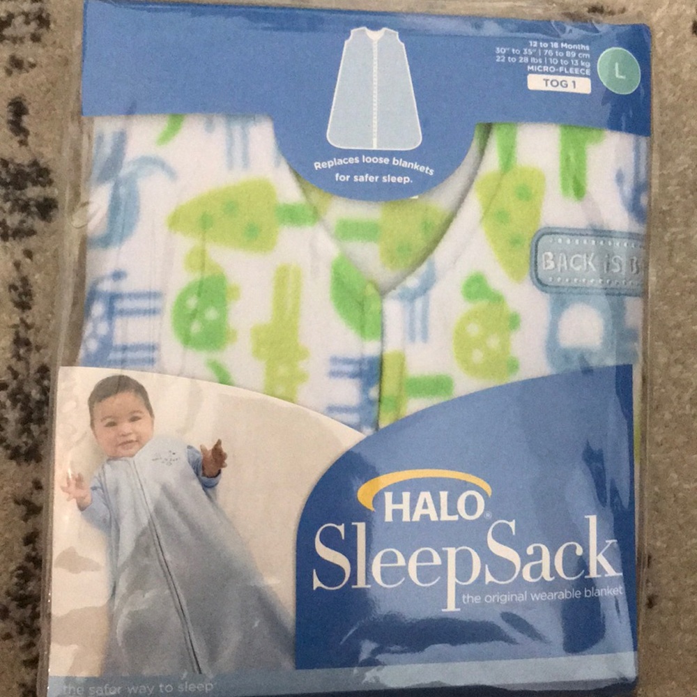 Large Halo Fleece Sleep Sack